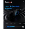 Mesqool projekcinis žadintuvas su LED ekranu, dvigubu žadintuvu, USB įkrovimu ir 7 colių ekranu M-1001F-B