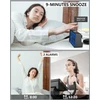 Mesqool skaitmeninis garsus žadintuvas su vibracija, dvigubas žadintuvas, USB, didelis LED ekranas, mėlynas, 1023i