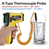 MESTEK infraraudonųjų spindulių termometras su K tipo zondu, 50–800 °C, IR02C-Y
