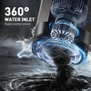 MIAOKE nešiojamas elektrinis dušas su akumuliatoriumi 7800 mAh, temperatūros ekranu, lauko naudoti Portable Shower-T300