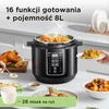 Midea daugiafunkcis elektrinis greitpuodis 7,6 l 1500 W nerūdijančio plieno MPC802SAMK