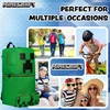 Minecraft vaikiška žalia kuprinė Creeper su užtrauktuku, 50 x 21 cm, poliesteris, MNCT-136