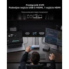 MINIX KVM jungiklis 2 kompiuteriams ir 1 HDMI monitoriui, 8K 60 Hz, 100 W PD, K2