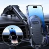 Miracase automobilinis telefono laikiklis su siurbtuku, 4–7 col., Budget friend phone holder-expert