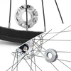mizikuu dviračio stipinų įtempimo matuoklis su 2 stipinų raktais B-bicyST