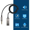 MMOBIEL Bluetooth AUX imtuvas automobiliui su USB-A, 3,5 mm jungtimi ir mikrofonu