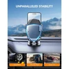 Mohard automobilinis telefono laikiklis su siurbtuku, 4–7" išmaniesiems, juodas, X02