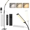 Mojimdo LED grindų lempa su 120 LED, 12 W, nuotolinis valdymas, 3000–6000 K, FLD734RF-BK