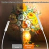 Mojimdo LED stalinė lempa su spaustuku, nuotoliniu valdymu, 15 W, 3000–6000 K