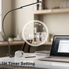 Mojimdo stalinė LED lempa su spaustuku, 10 W, 3 spalvų režimai TBL402RF-BK