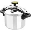 Monix greitpuodis 6 l talpos, nerūdijančio plieno, metalinio paviršiaus, M530002