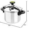 Monix greitpuodis 6 l talpos, nerūdijančio plieno, metalinio paviršiaus, M530002