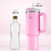 Mont-Clair sandarus termopuodelis su šiaudeliu, 1 l, Mont-Clair Tumbler