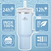 Mont-Clair termopuodelis su šiaudeliu, 1 l, nerūdijančiojo plieno, Mont-Clair Tumbler