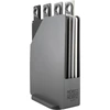 Moritz & Moritz pjaustymo lentelių rinkinys, 20,5 x 14,5 cm, 4 vnt, neslystančios, plastikinės, su stovu