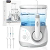 mornwell burnos irigatorius su 600 ml talpa, 2 režimais ir 6 antgaliais F5106