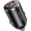 MOSWAG automobilinis įkroviklis USB-C ir USB-A, 18 W, QC 3.0, SD-001