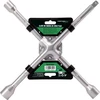 MOTORKIT kryžminis ratų raktas 17/19/21 mm, anglinis plienas MOTOR16500