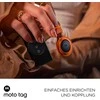 Motorola GPS sekiklis Moto Tag, Bluetooth 5.4, IP67, Android 9+, jadeito žalias ir mėlynas, 4 vnt. rinkinys PG38C06384