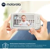 Motorola Nursery vaizdo auklė VM75 su 5 colių ekranu, kamera ir 2,4 GHz FHSS ryšiu