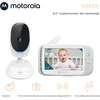 Motorola Nursery vaizdo auklė VM75 su 5 colių ekranu, kamera ir 2,4 GHz FHSS ryšiu