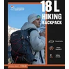Mountaintop turistinė kuprinė 18 l, iš nailono, mėlyna, unisex