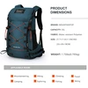 MOUNTAINTOP turistinė kuprinė 40 l, poliesterio, lietaus uždangalas, unisex, YLM6413IIbaolan