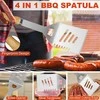 N NOBLE FAMILY grilio įrankių rinkinys, 30 vnt., nerūdijantis plienas su dėklu