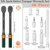 NADOKHI dinamometrinių raktų rinkinys 3/8", 5–60 Nm, 10 dalių NDK-BT02-60-Set