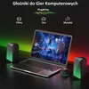Namų kino sistema SOULION kompiuterinė garso juosta Bluetooth, AUX 3,5 mm, USB, LED, 10 W C30BK