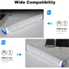 Namų kino sistema SOULION kompiuterio garso juosta R30 su LED apšvietimu, USB ir 3,5 mm jungtimis
