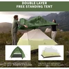Naturehike dvivietė lengva kupolinė palapinė Cloud Up Pro 2, 1,8kg, vandeniui atspari