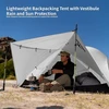 Naturehike kupolinė ultralengva vienvietė turistinė palapinė, atspari vandeniui, 3–4 sezonų, Mongar Pro