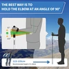 Naturehike lengvi sulankstomi trekkingo lazdos, aliuminio, 115-135 cm, mėlyni