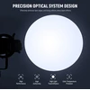 NEEWER projekcinis reflektoriaus snoot su 20° objektyvu, reguliuojama fokusavimo funkcija, Bowens tvirtinimas, LS-39