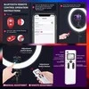 NEEWER SRP18-2.4G 18" LED žiedinė lempa 42 W su stovu ir telefono laikikliu