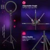 NEEWER SRP18-2.4G 18" LED žiedinė lempa 42 W su stovu ir telefono laikikliu