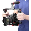 Neewer universalus aliuminio lydinio kameros narvelis su dvigubu rankiniu laikikliu ir 15 mm strypais CG-MF