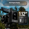 NEEWER V-mount akumuliatorius 6800 mAh 99 Wh su OLED ekranu, PD 65 W USB-C, PS099E