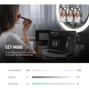 NEEWER žiedinė RGB LED lempa, 19 colių, 42 W, CRI97+, 2800 liuksų, su stovu, RP19C