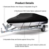 NEWFUN valties uždangalas 14–16 pėdų, 530 x 290 cm, Oxford 420D, modelis 1