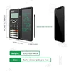 Newyes mokslinis kalkuliatorius su 2 col. LCD ekranu, juodas, E-AB0607-6C-1002