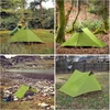 Night Cat lengva neperšlampama kempingo palapinė 2 asmenims, 4 sezonų, 2,2 x 1,3 x 1,2 m, ZP-U3