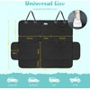 Nobleza vandeniui atspari apsauginė galinė automobilio sėdynės danga šunims, 137 x 121 cm, su porankio suderinamumu