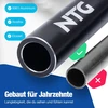 NTG teleskopinis plovimo šepetys 3,6 m su vandens jungtimi HWZ.9-Varianten