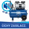 NTG tylus bealyvis oro kompresorius 1470 W, 24 l, 9 bar, KMP.1024