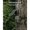 NUASI 4G LTE išorinė 2K saulės kamera su SIM, IP66, 360° matymo kampas, spalvotas naktinis matymas, RBX-S60