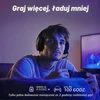 NUBWO belaidės žaidimų ausinės su mikrofonu Bluetooth 5.3 ir 2,4 GHz G06-BT
