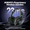 NUBWO belaidės žaidimų ausinės su mikrofonu Bluetooth 5.3 ir 2,4 GHz G06-BT