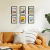 Nuotraukų rėmelis upsimples nuotraukų rėmelių rinkinys A4, 3 vnt., juodas, sieninis FUP0301399-EU-YH